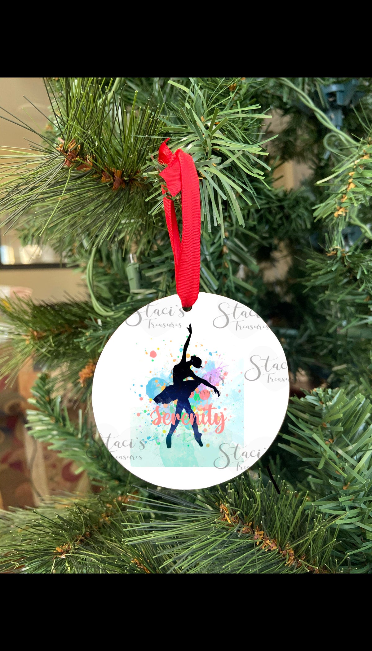 Ballerina Dancer Ornament