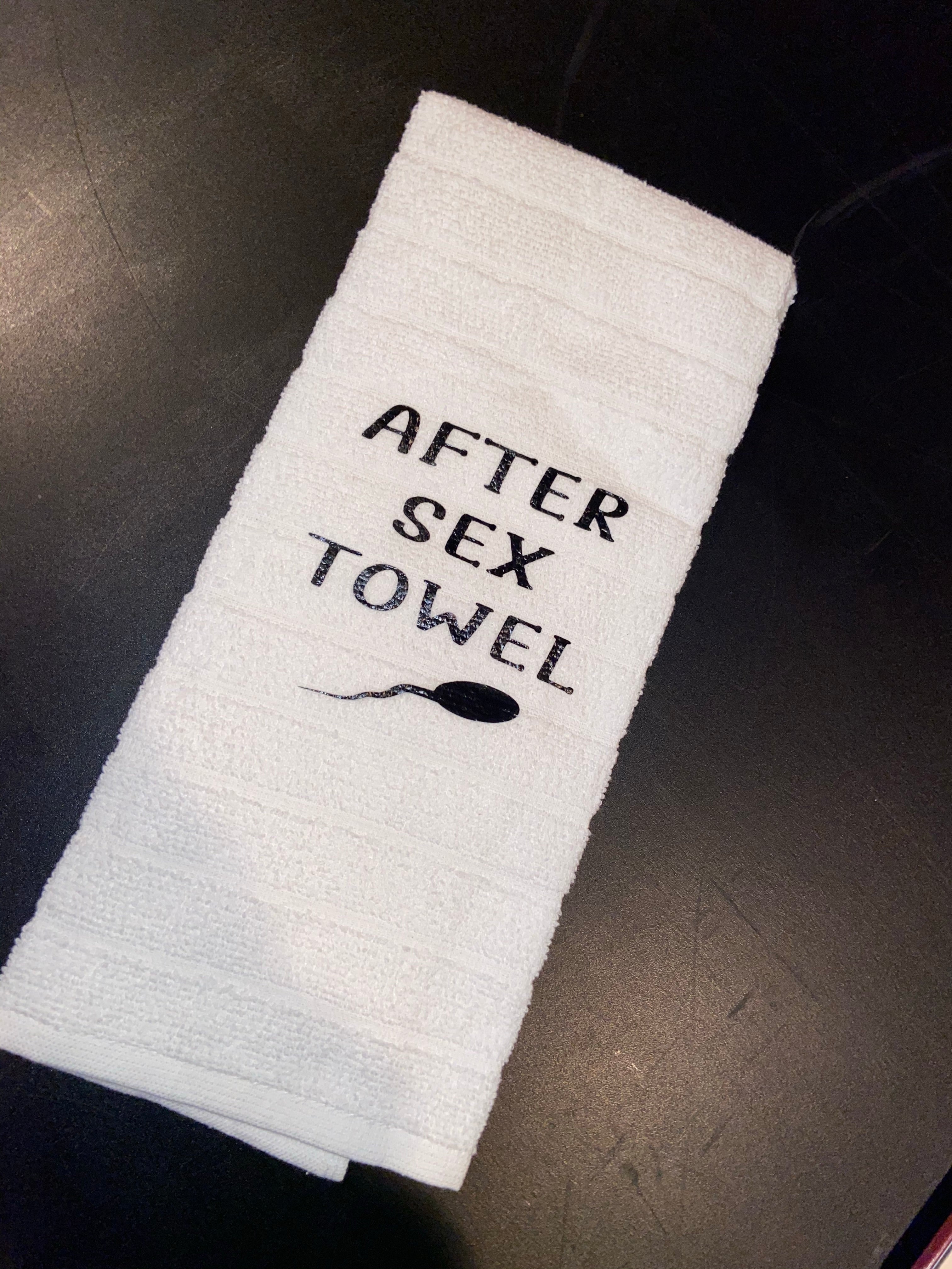 After Sex Towel