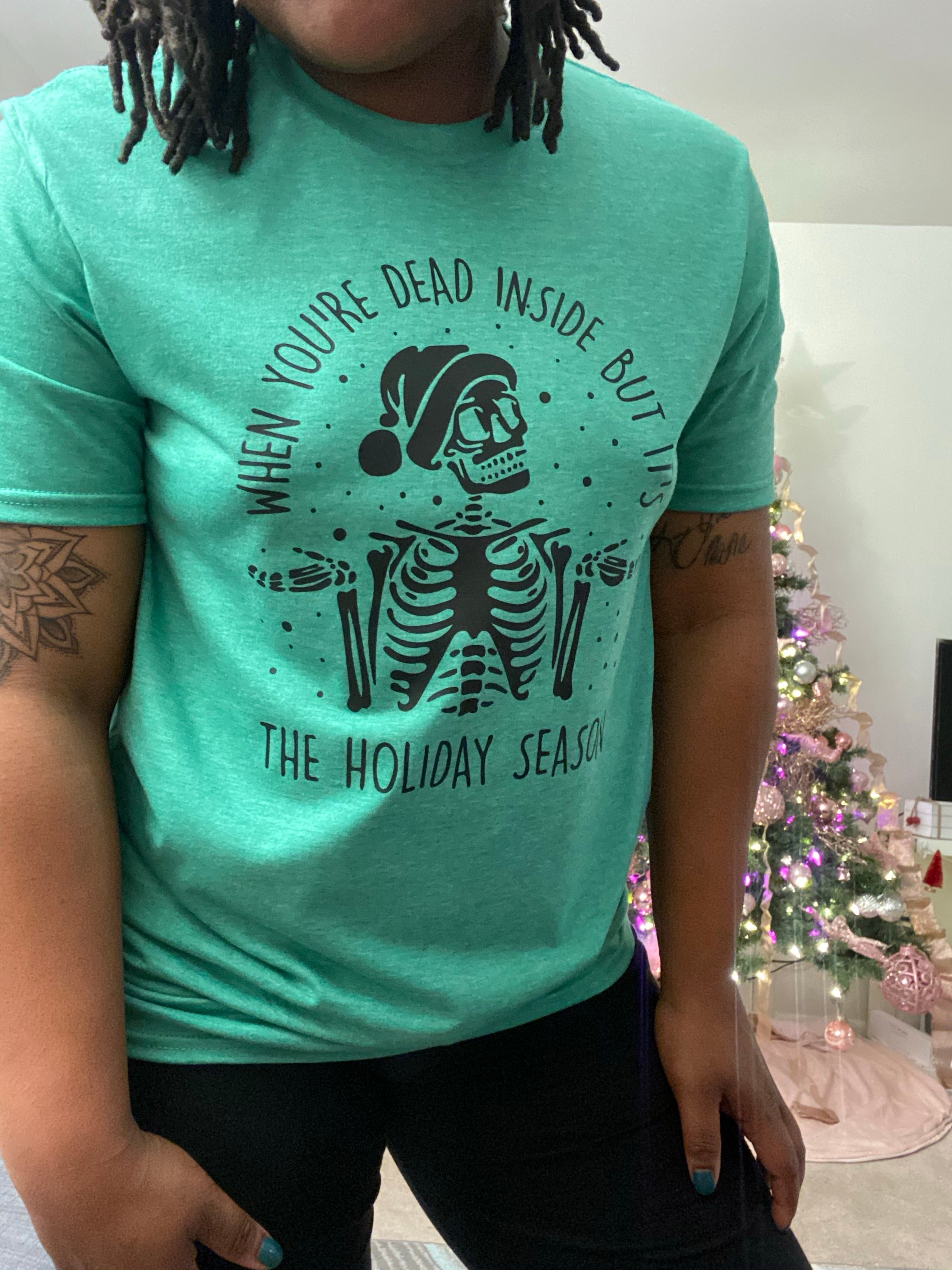 Dead Inside But It's Christmas T-Shirt