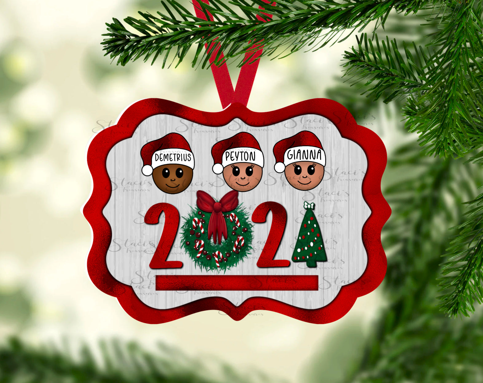 Family Ornament | Build A Family Ornament | Christmas Ornament 2021 | Benelux Christmas Family Ornament